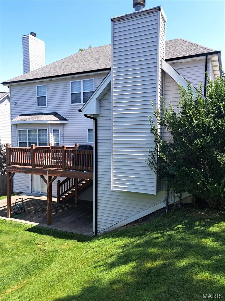 Rear of the house — 14001 Eagle Manor Court, Chesterfield, MO 63017
