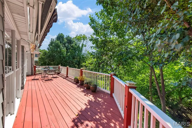 entry to the sitting room from the back deck — 6 Potomac Court, St Charles, MO 63303