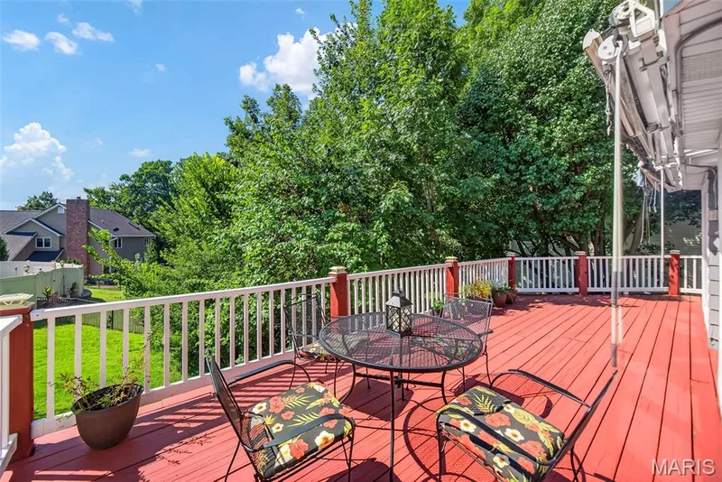 Upper level of deck — 6 Potomac Court, St Charles, MO 63303