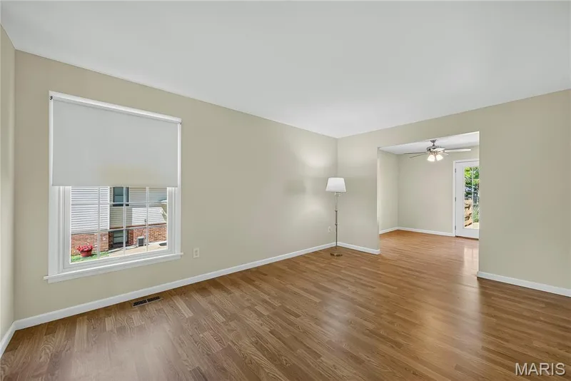 Dining Room with Laminate Flooring — 16 Mill Race Drive, St Peters, MO 63376