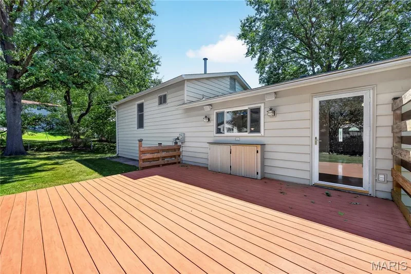 Composite Deck off of Breakfast Room — 16 Mill Race Drive, St Peters, MO 63376