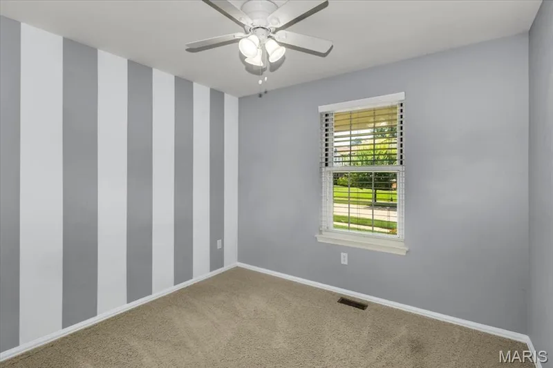 Second of three bedrooms. — 1346 Cherry Glen Court, Chesterfield, MO 63017