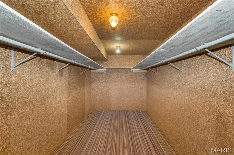Expansive cedar closet in the lower level. — 1346 Cherry Glen Court, Chesterfield, MO 63017