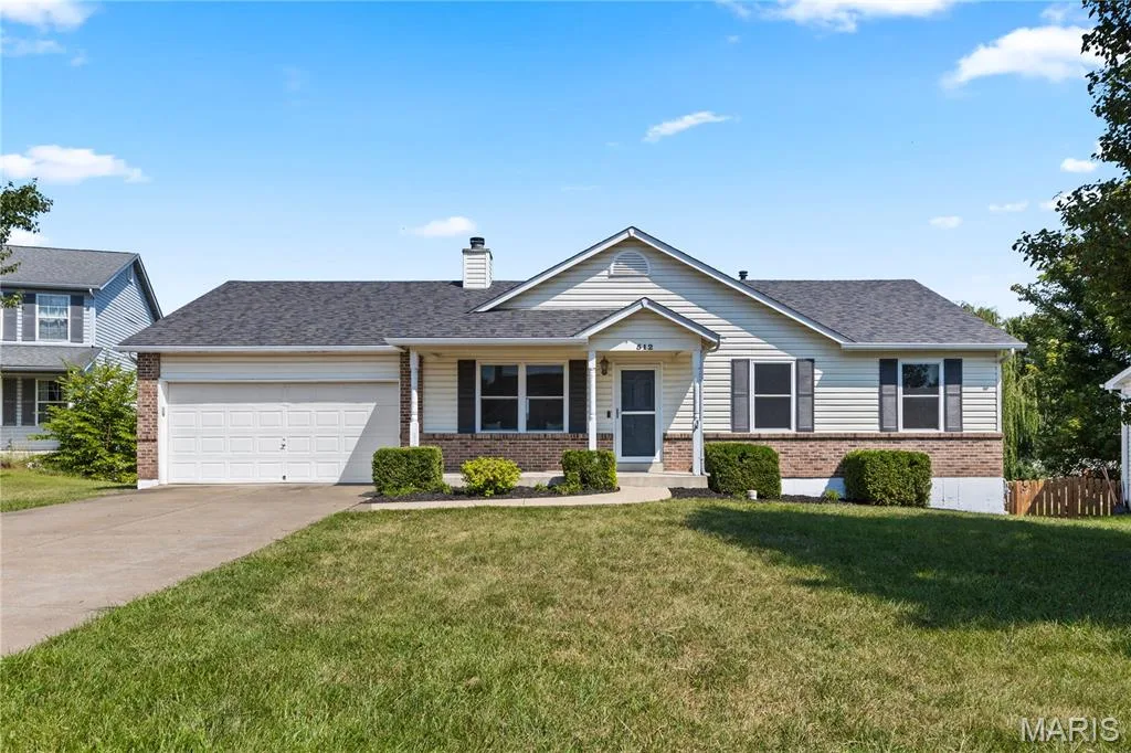 512 Spring Water Drive, Wentzville, MO 63385 — listing photo 1 of 24