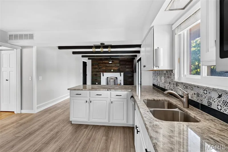 Kitchen is open to the family room — 120 S Duchesne Drive, St Charles, MO 63301