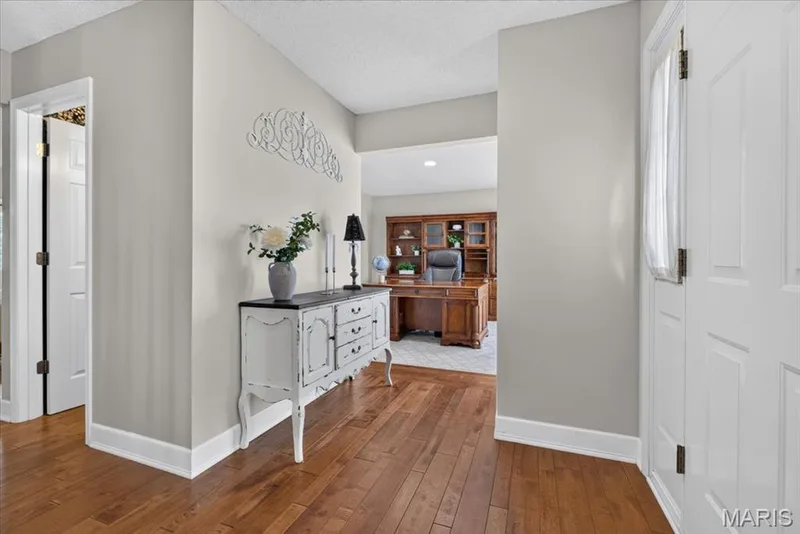 Entry foyer with wood floors! — 7159 Heartland Drive, Dardenne Prairie, MO 63368