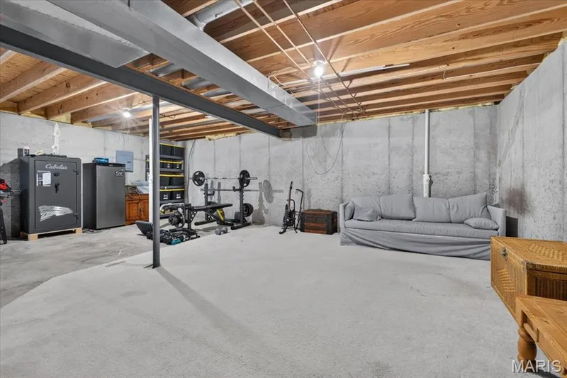 Unfinished basement — 7159 Heartland Drive, Dardenne Prairie, MO 63368