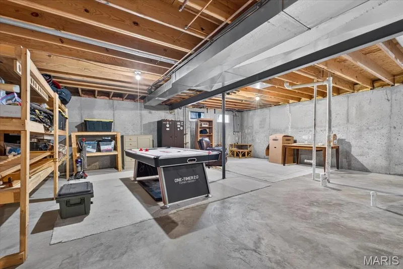 Unfinished basement — 7159 Heartland Drive, Dardenne Prairie, MO 63368
