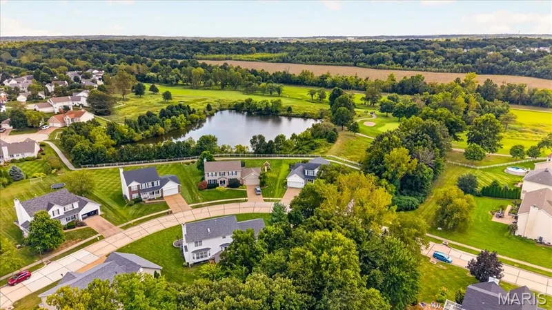 Aerial view — 7159 Heartland Drive, Dardenne Prairie, MO 63368