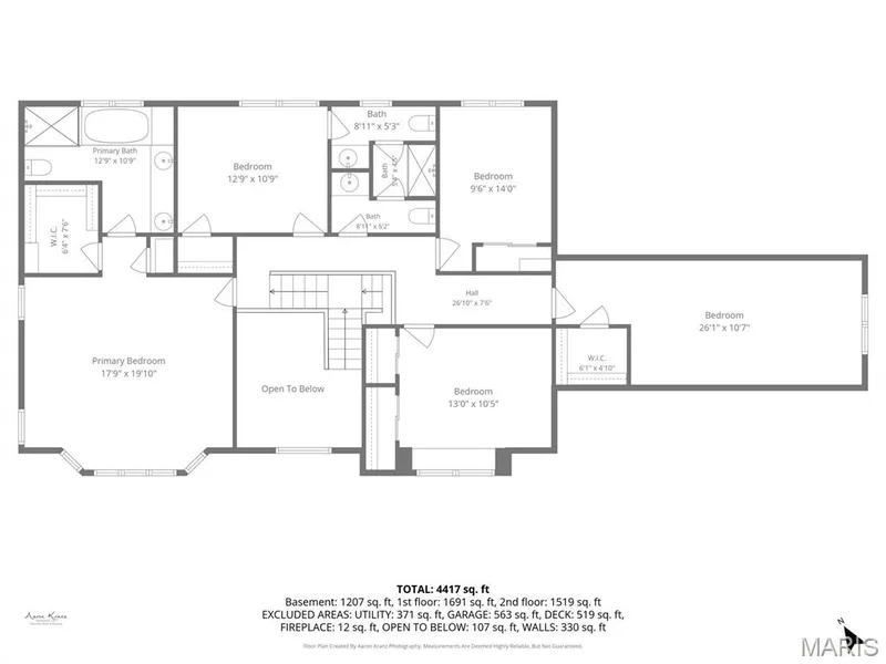 Upper Level — 4 Woodford Place, St Charles, MO 63301