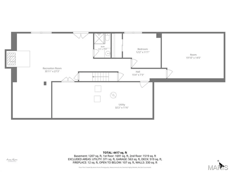 Lower Level — 4 Woodford Place, St Charles, MO 63301