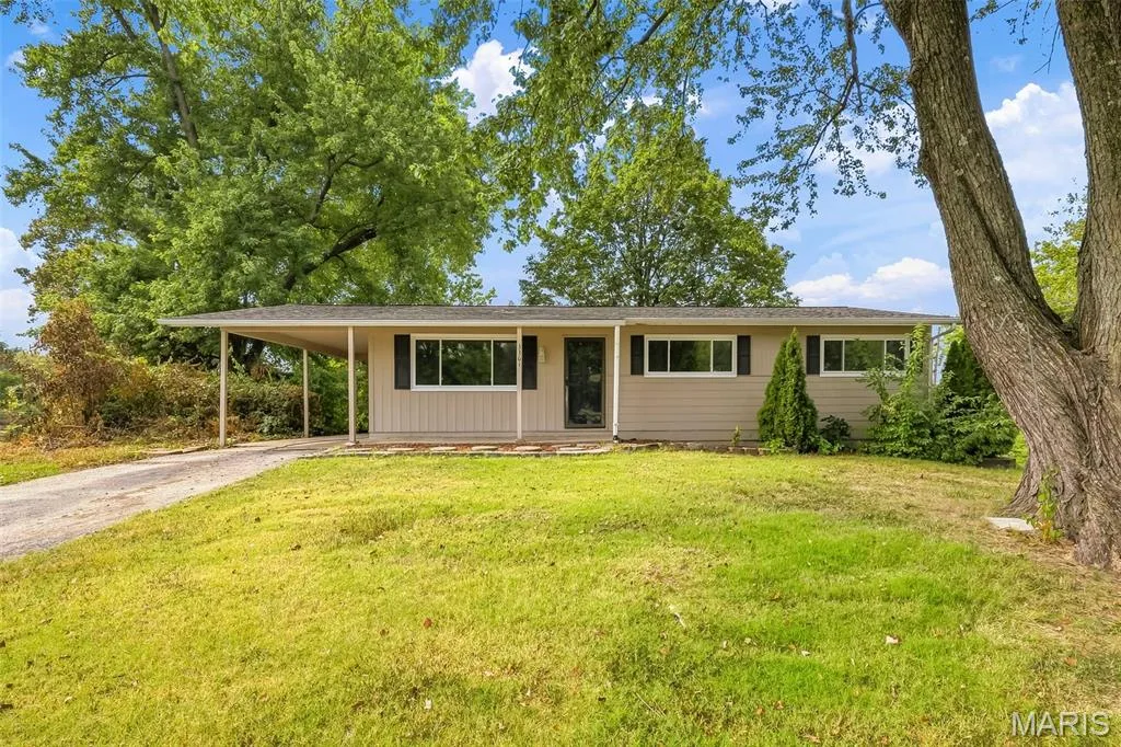 Front of the Home with a Carport — 3361 Clemens Court, St Charles, MO 63301
