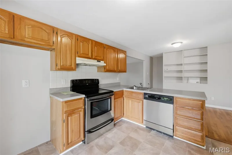 Kitchen with Stainless Steel Appliances — 3361 Clemens Court, St Charles, MO 63301