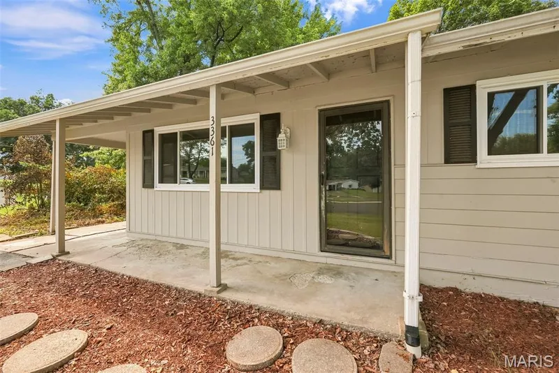 Front Porch with Storm Door — 3361 Clemens Court, St Charles, MO 63301