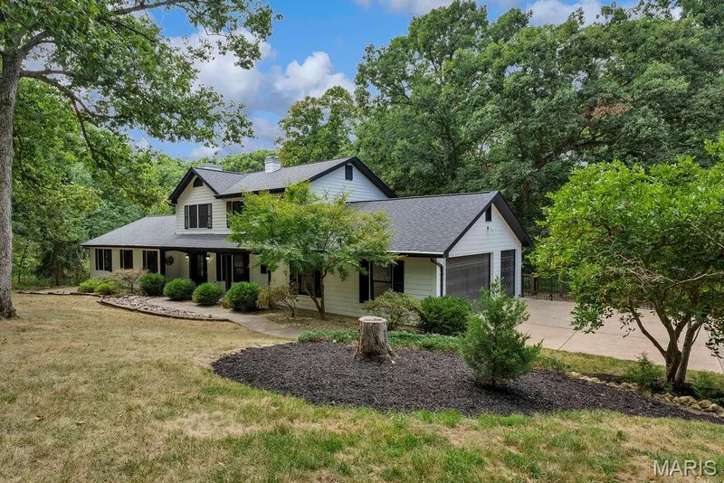 Hardie Board Siding was installed in 2022: it is a fiber cement siding and makes a wonderful choice for exterior finish. — 2 Patrick Lane, Defiance, MO 63341