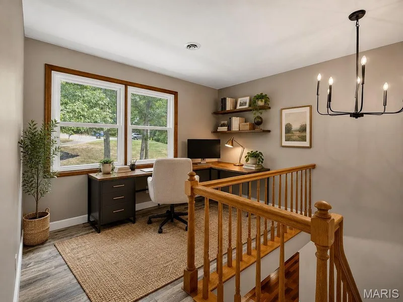 VIRTUALLY STAGED loft — 2 Patrick Lane, Defiance, MO 63341