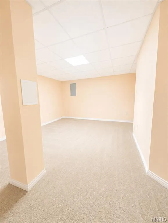 downstairs bedroom — 1605 Ridge Bend Drive, Glencoe, MO 63038