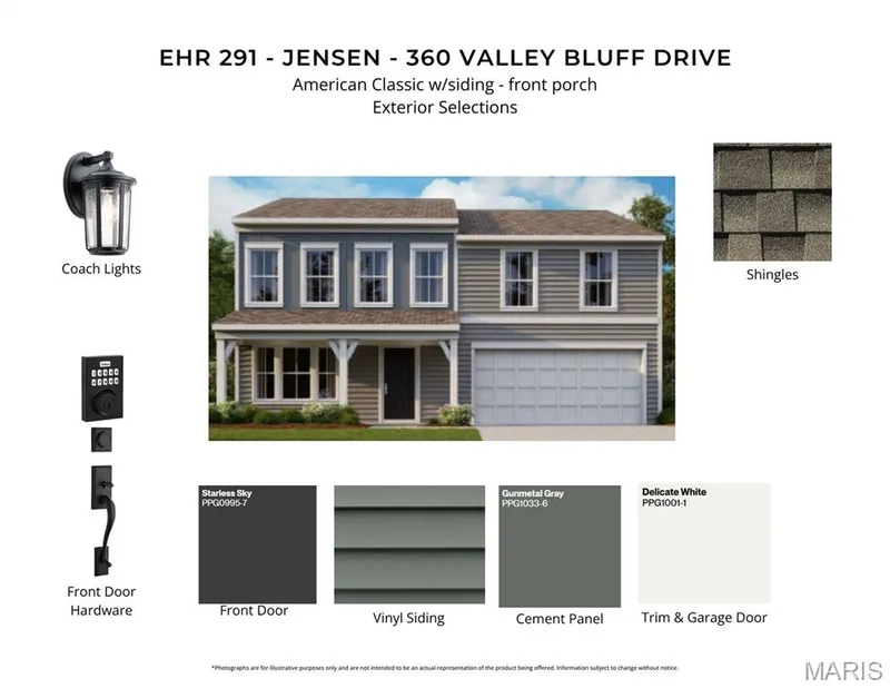 360 Valley Bluff Drive, Wentzville, MO 63348 — listing photo 2 of 8