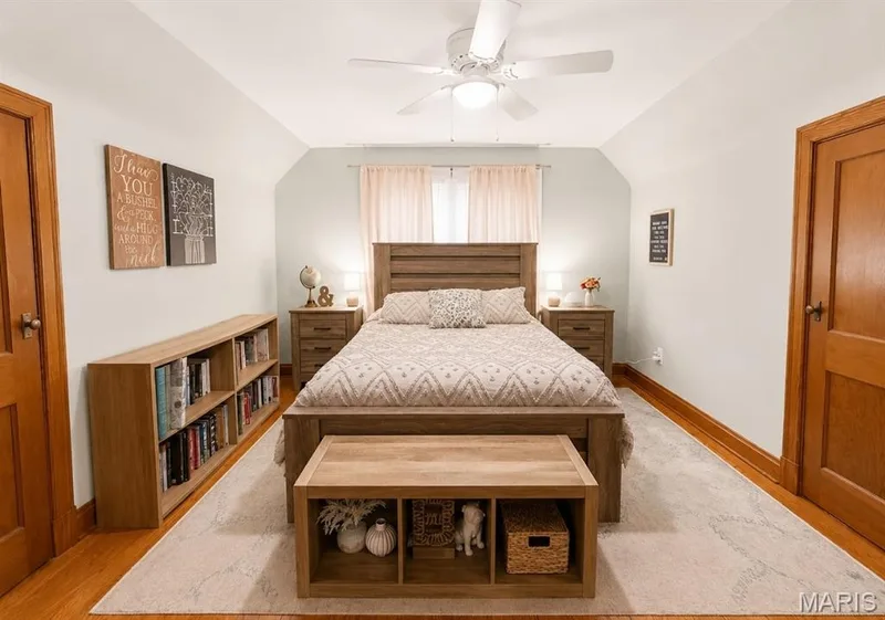 Bedroom upstairs — 1029 Jackson Street, St Charles, MO 63301