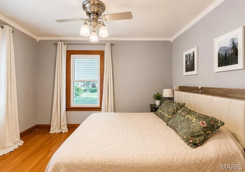 primary bedroom on main floor — 1029 Jackson Street, St Charles, MO 63301