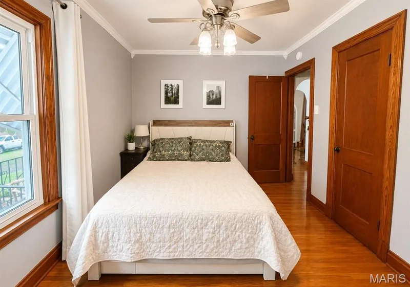 Primary bedroom on main floor — 1029 Jackson Street, St Charles, MO 63301