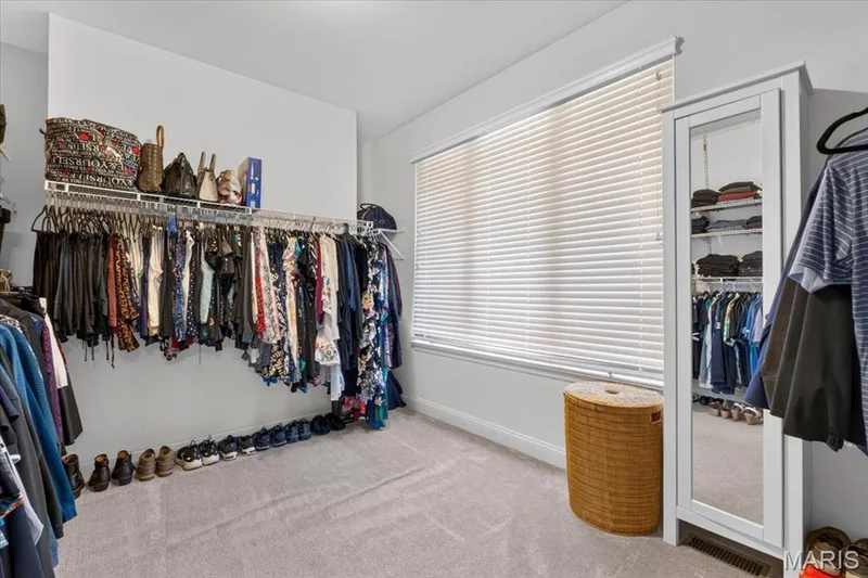 Generously sized primary bedroom walk-in closet — 1307 Homestead Heights Drive, Wildwood, MO 63005