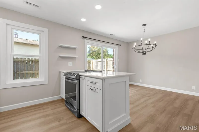 View 2 of kitchen peninsula — 39 Park Charles Boulevard S #D, St Peters, MO 63376