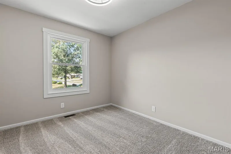 Bedroom 3 also with fresh paint new window & carpet plus new fandelier — 39 Park Charles Boulevard S #D, St Peters, MO 63376