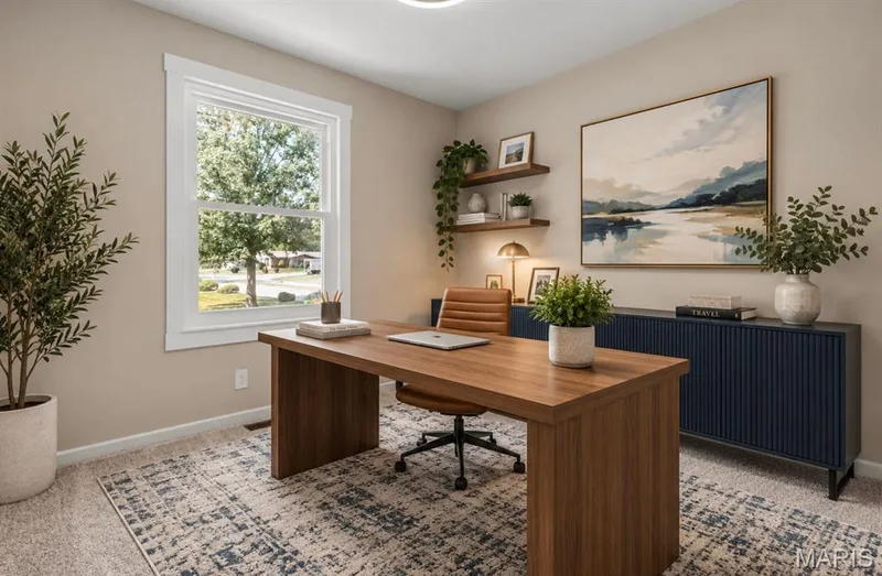 Bedroom 3 virtually staged — 39 Park Charles Boulevard S #D, St Peters, MO 63376