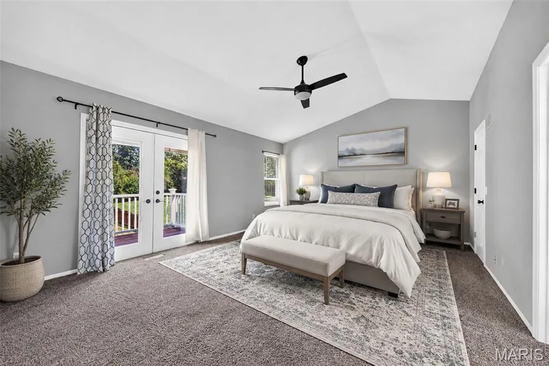 VIRTUALLY STAGED PRIMARY BED — 170 Autumn Chase Drive, O'Fallon, MO 63366