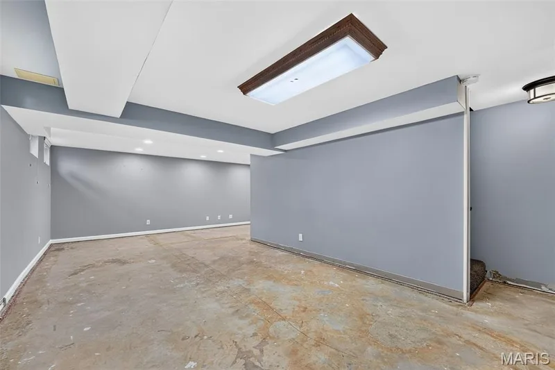BASEMENT W/ MISSING CARPET — 170 Autumn Chase Drive, O'Fallon, MO 63366