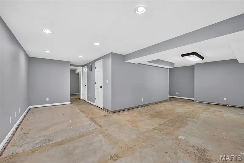 BASEMENT W/ MISSING CARPET — 170 Autumn Chase Drive, O'Fallon, MO 63366