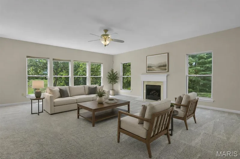*This photo is virtually staged* — 681 Zumwalt Crossing, O'Fallon, MO 63366