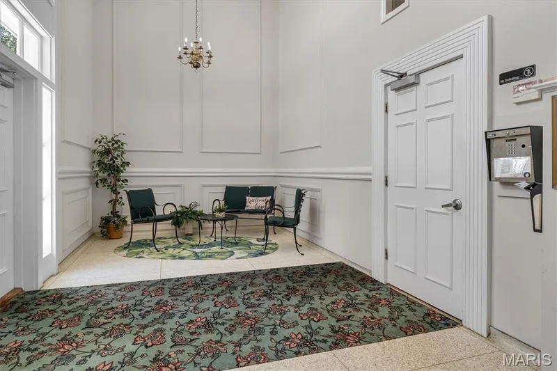 Secured building lobby entrance — 2335 Manor Grove Drive #10, Chesterfield, MO 63017