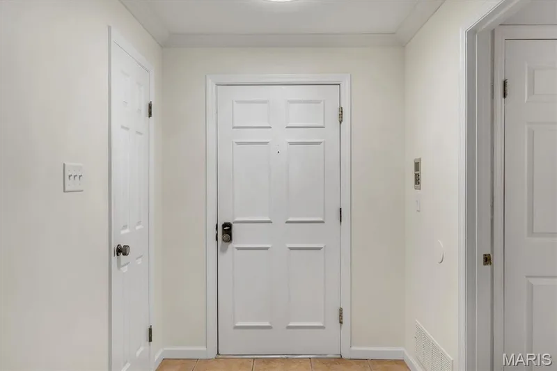 Unit front door from the inside — 2335 Manor Grove Drive #10, Chesterfield, MO 63017