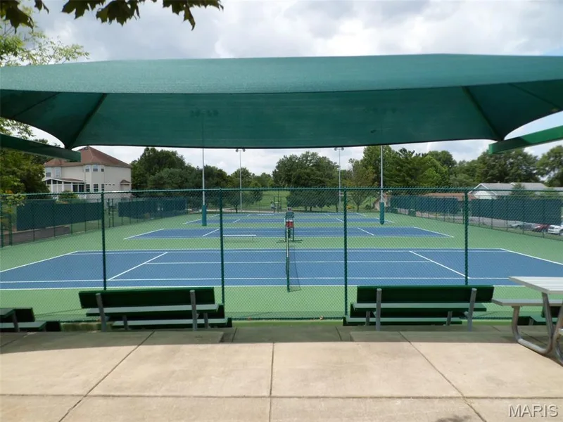Community Tennis Courts — 72 Champagne Drive, Lake St. Louis, MO 63367