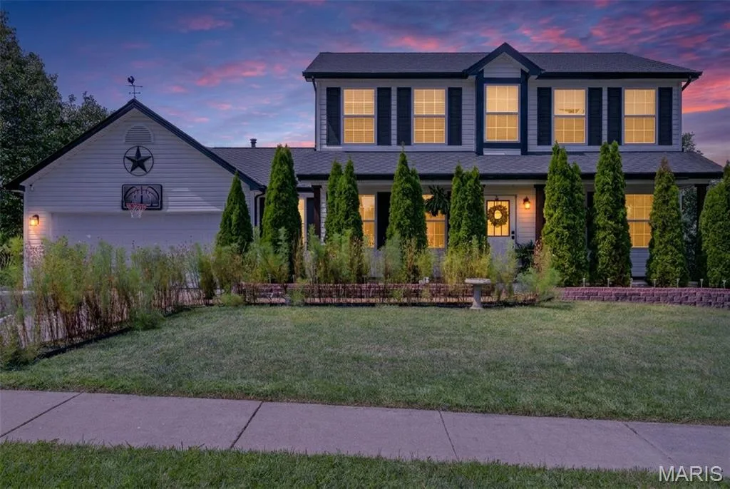 203 Wildflower Ridge Drive, Wentzville, MO 63385 — listing photo 1 of 65