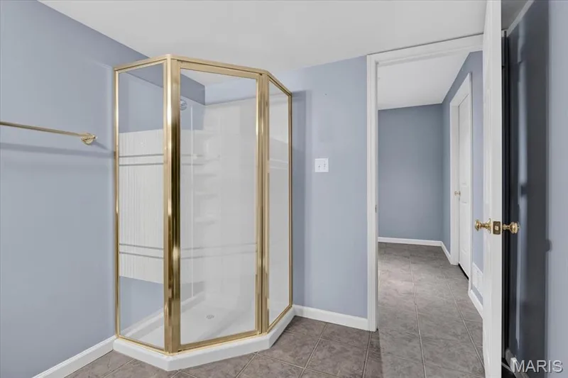 Stand up shower in Lower level — 3445 Riverchase Parkway, St Charles, MO 63301