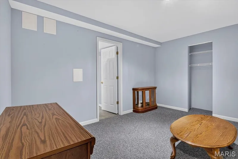 Guest room/Office/Den with closet — 3445 Riverchase Parkway, St Charles, MO 63301