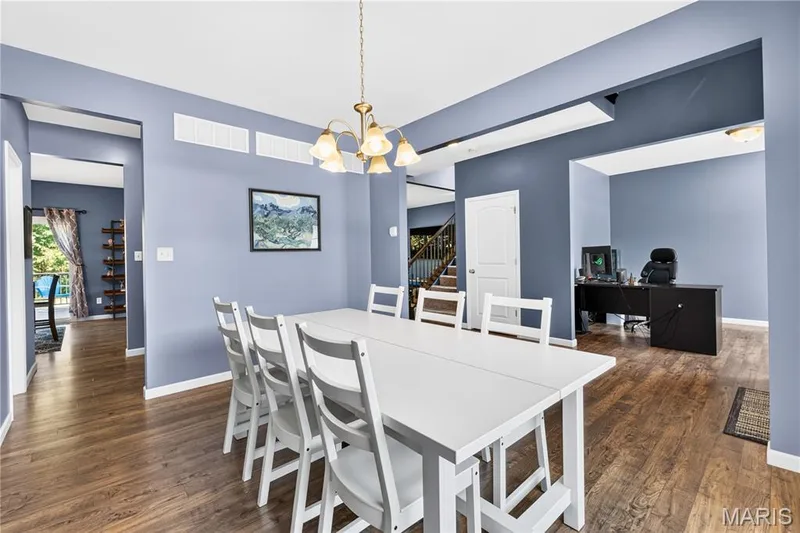 Sunny and spacious dining room — 634 Creek Bend Drive, Lake St. Louis, MO 63367