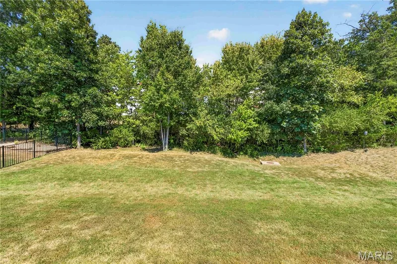 Yard backs to trees — 634 Creek Bend Drive, Lake St. Louis, MO 63367