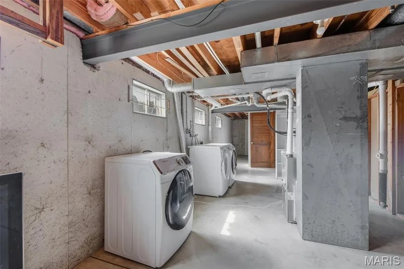 Lower Level Laundry/Storage area — 8 Ardwick Drive, St Peters, MO 63376