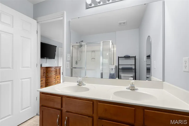 Double vanity — 166 Brushy Brook Drive, O'Fallon, MO 63366