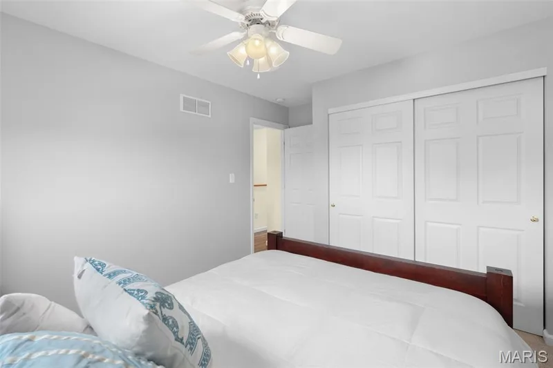 2nd bedroom with plenty of closet space — 166 Brushy Brook Drive, O'Fallon, MO 63366