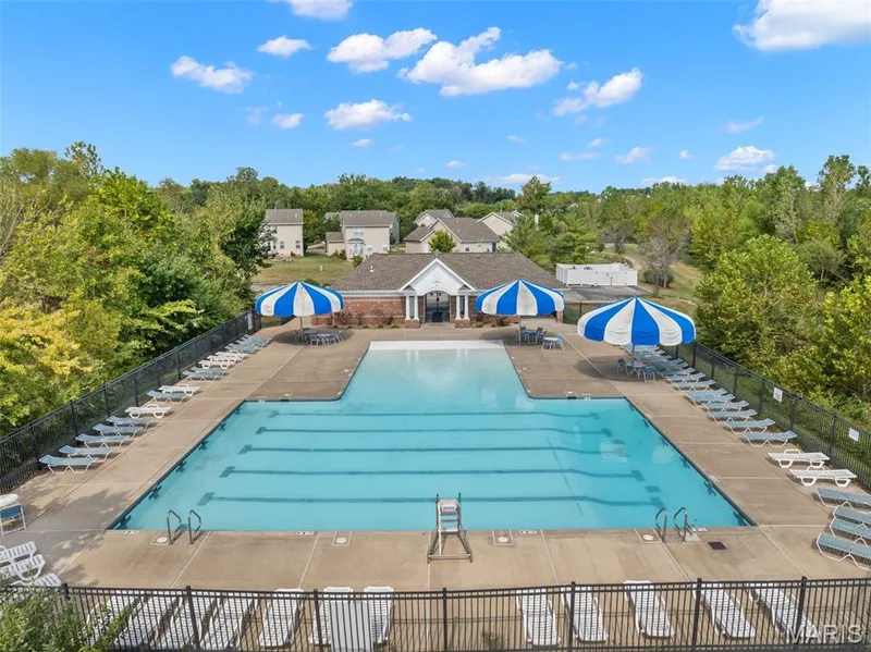 Subdivision pool! — 166 Brushy Brook Drive, O'Fallon, MO 63366