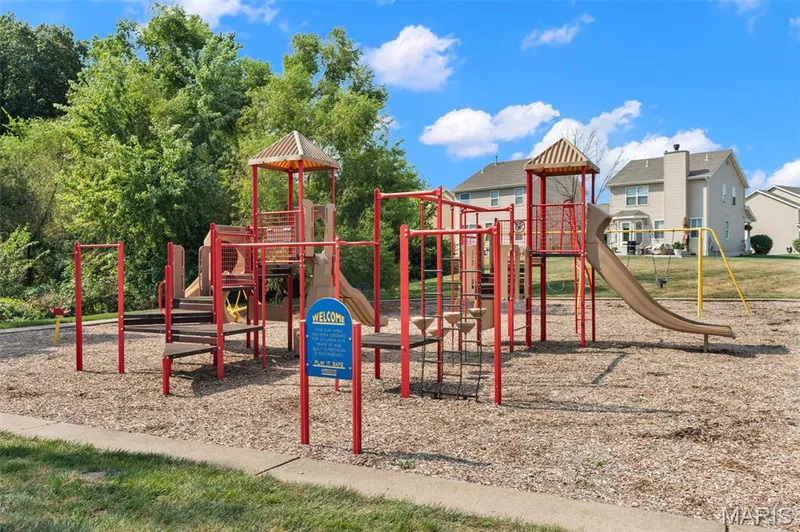 Short walk to the neighborhood playground — 166 Brushy Brook Drive, O'Fallon, MO 63366