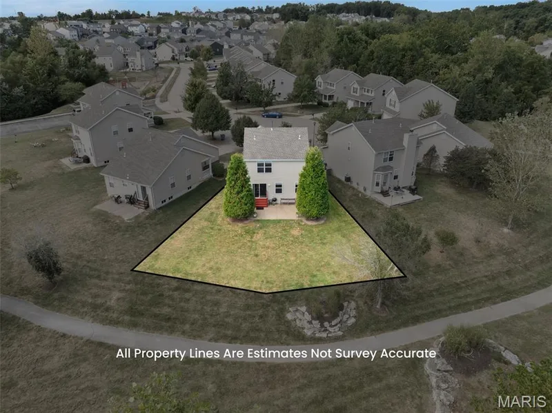 Walking trail just out the back door. — 166 Brushy Brook Drive, O'Fallon, MO 63366