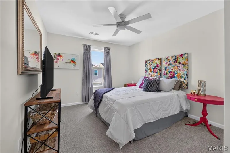 2nd Bedroom (back) — 427 Sunset Hollow Drive, Wentzville, MO 63385