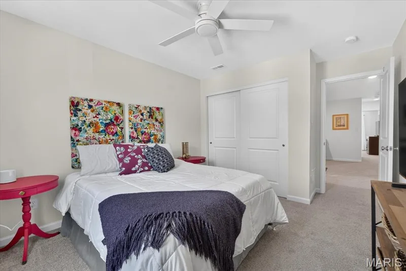 2nd Bedroom (back) — 427 Sunset Hollow Drive, Wentzville, MO 63385