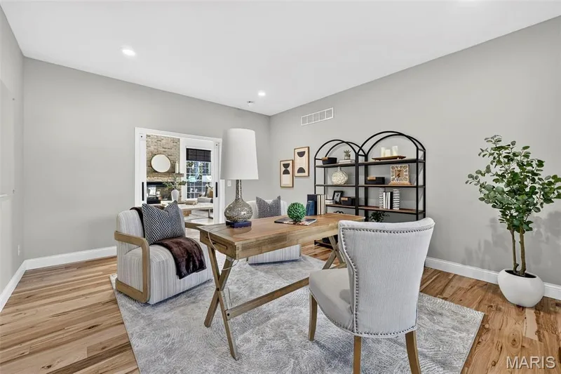 Bedroom #2- Flex room, can be bedroom, office, formal sitting room, play room — 305 Crescent Oak Court, New Melle, MO 63385